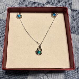 NEW Sterling Silver Crab Jewelry Set